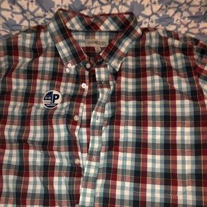 Sun River Clothing Size XL Short Sleeve Flannel